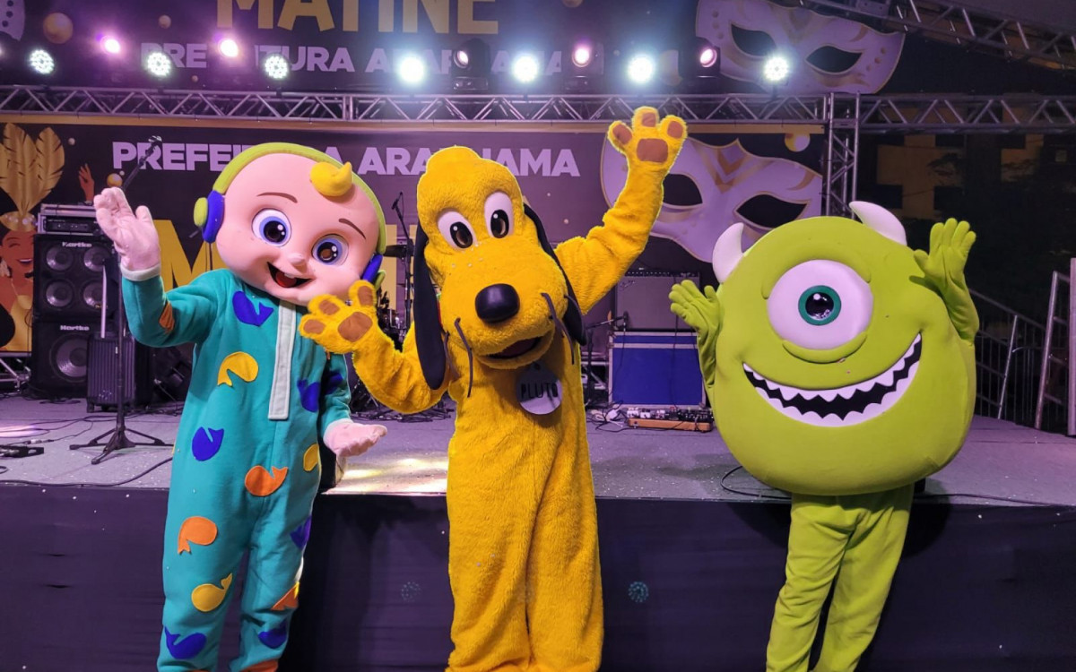 A festa contou com a participa&ccedil;&atilde;o de personagens infantis, que interagiram e dan&ccedil;aram com as crian&ccedil;as em toda a dura&ccedil;&atilde;o do evento