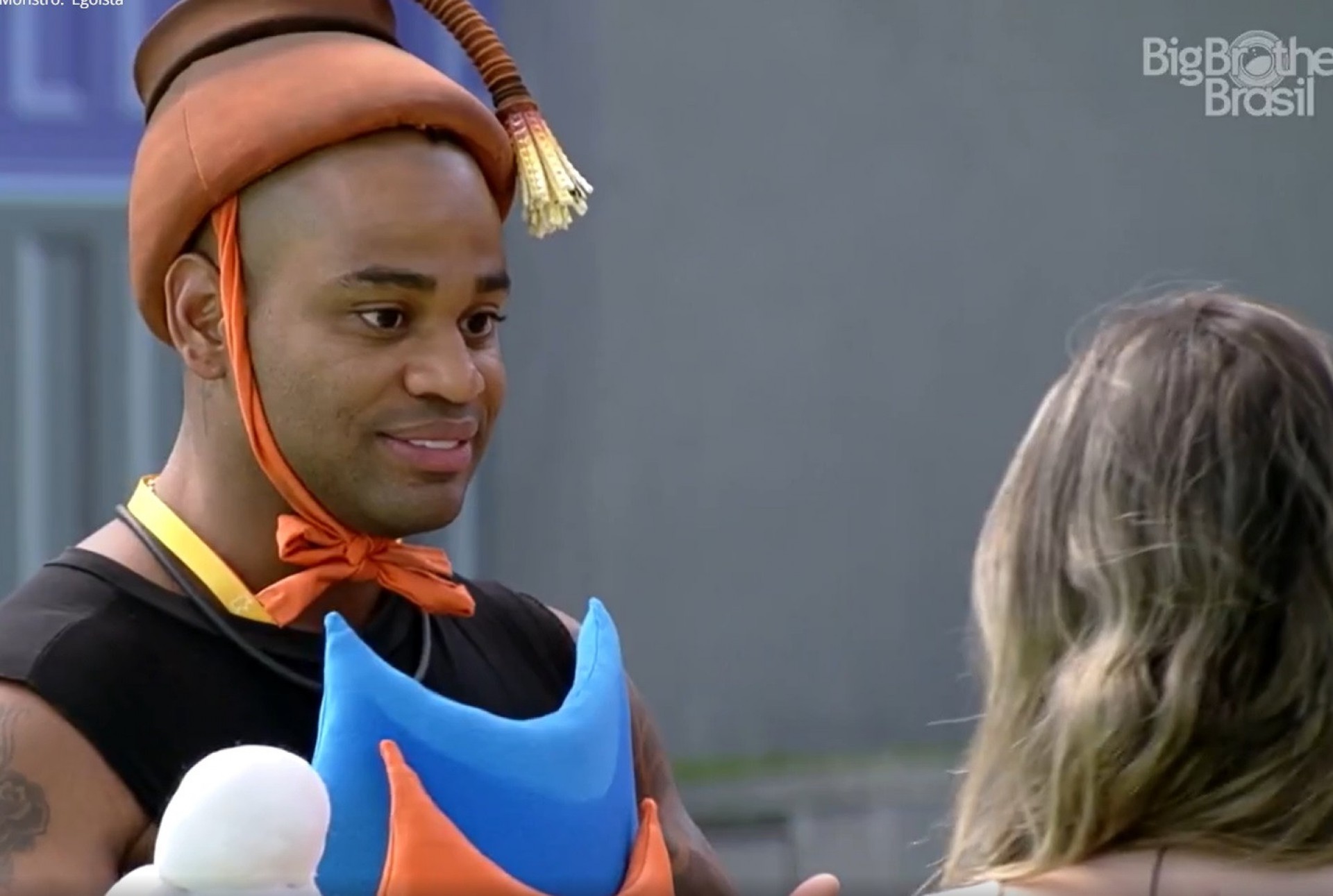 Cezar lamenta decisão de Ricardo de colocá-lo no Castigo do Monstro - Reprodução de vídeo / TV Globo