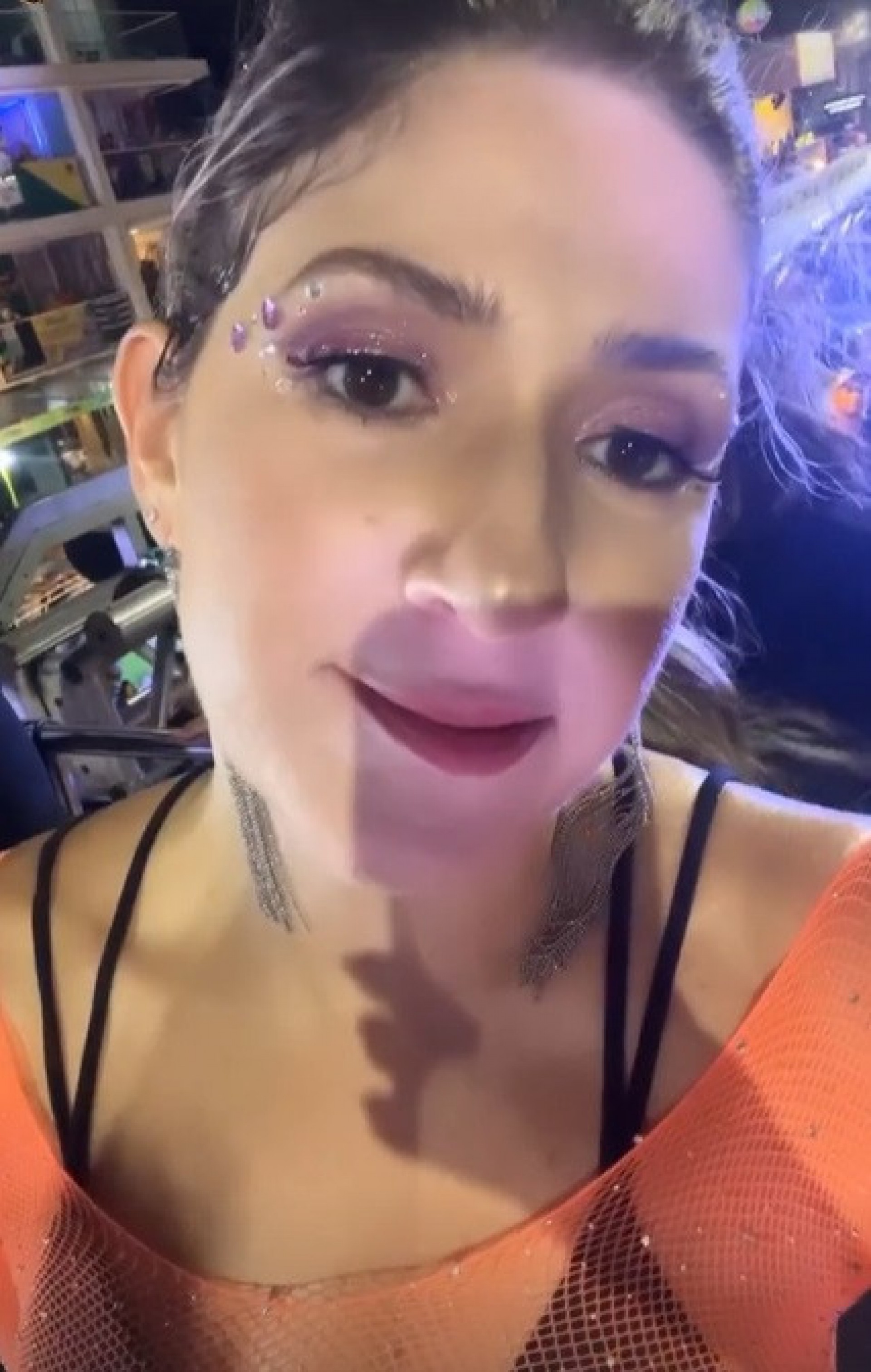 Dani Calabresa é furtada durante Carnaval de Salvador - Reprodução de vídeo / Instagram