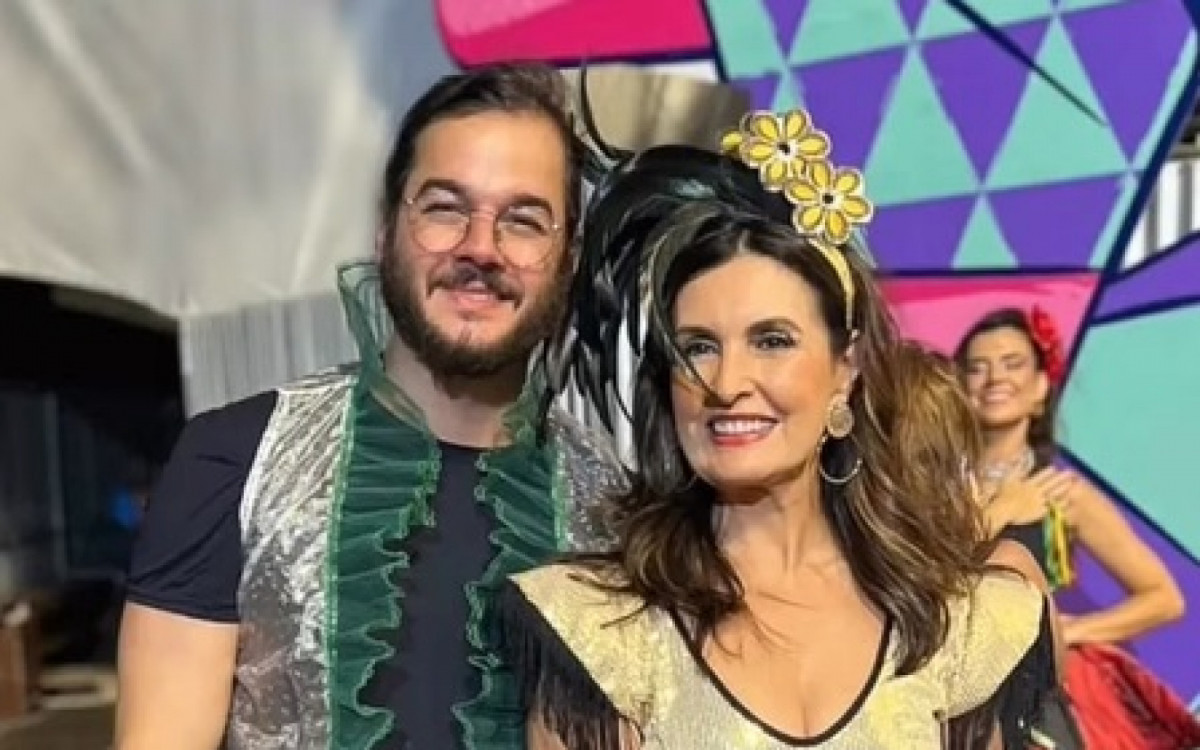 T&uacute;lio Gadelha e F&aacute;tima Bernardes no Marco Zero