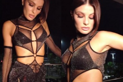 Isabeli Fontana surge deslumbrante para curtir o Carnaval no Rio