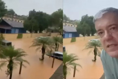 Temporal castiga litoral de São Paulo e provoca estragos em toda região