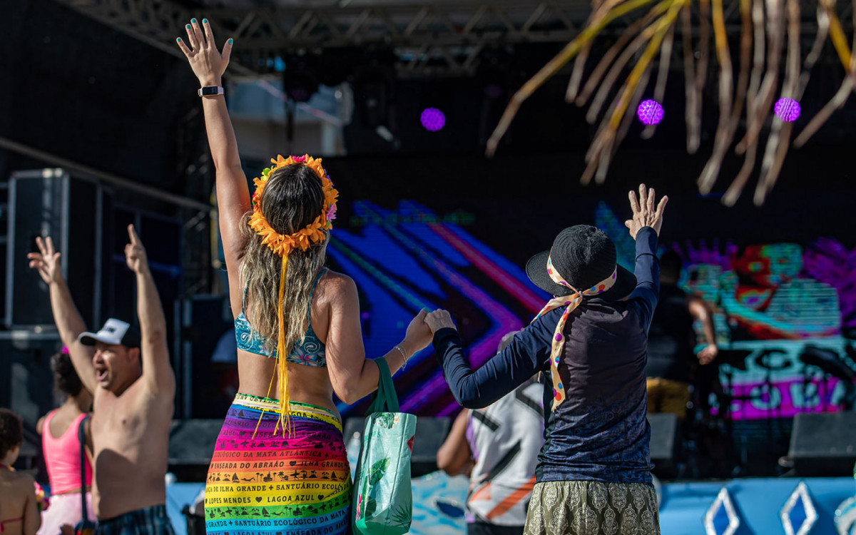 Carnaval na Praia de Imbetiba em Macaé/RJ