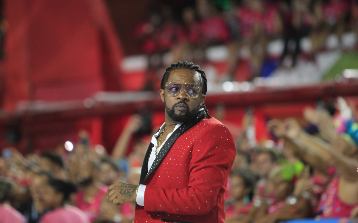 G.R.E.S  Academicos do Salgueiro desfila nesta primeira noite de desfile do Grupo Especial, neste domingo(19). Foto: Reginaldo Pimenta / Agencia O Dia