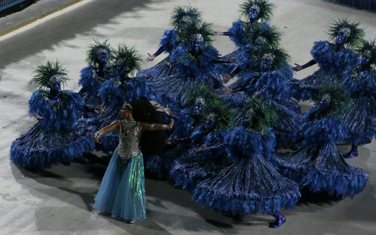 Tijuca foi a quarta escola a desfilar neste primeiro dia do Especial