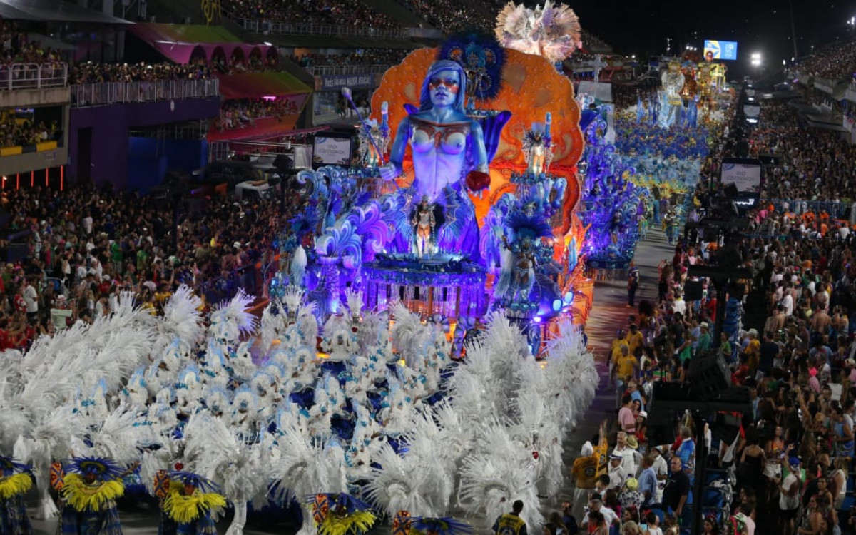 Tijuca foi a quarta escola a desfilar neste primeiro dia do Especial