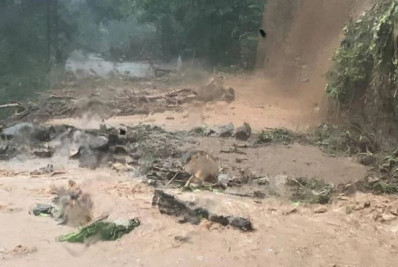 Cinco pessoas estão internadas em estado grave em São Sebastião após chuvas