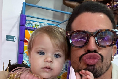 Enzo Celulari compartilha cliques do primeiro aniversário da irmã Chiara