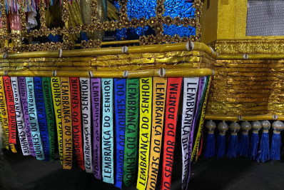 Unidos da Tijuca pede a vitória no Carnaval para o Senhor do Bonfim