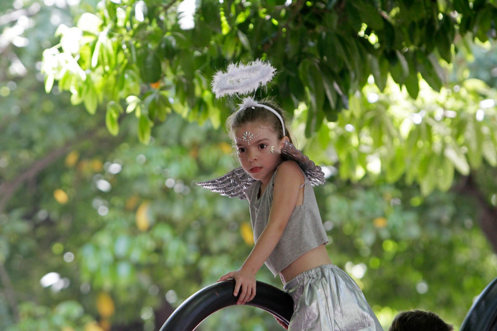 Crianças e adultos se divertem em bloco infantil 'Largo do Machadinho, Mas Não Largo do Suquinho', na manhã desta segunda-feira, em praça na Zona Sul do Rio - Divulgação RioTur/Joana Coimbra