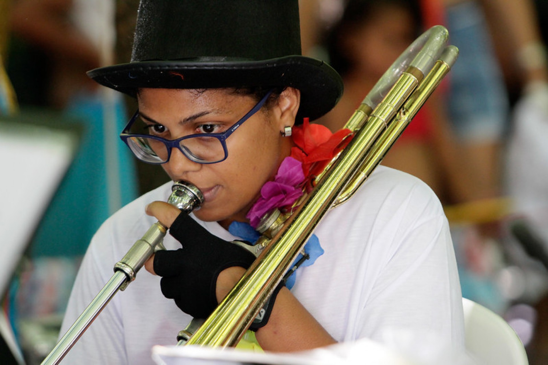 Crianças e adultos se divertem em bloco infantil 'Largo do Machadinho, Mas Não Largo do Suquinho', na manhã desta segunda-feira, em praça na Zona Sul do Rio - Divulgação RioTur/Joana Coimbra