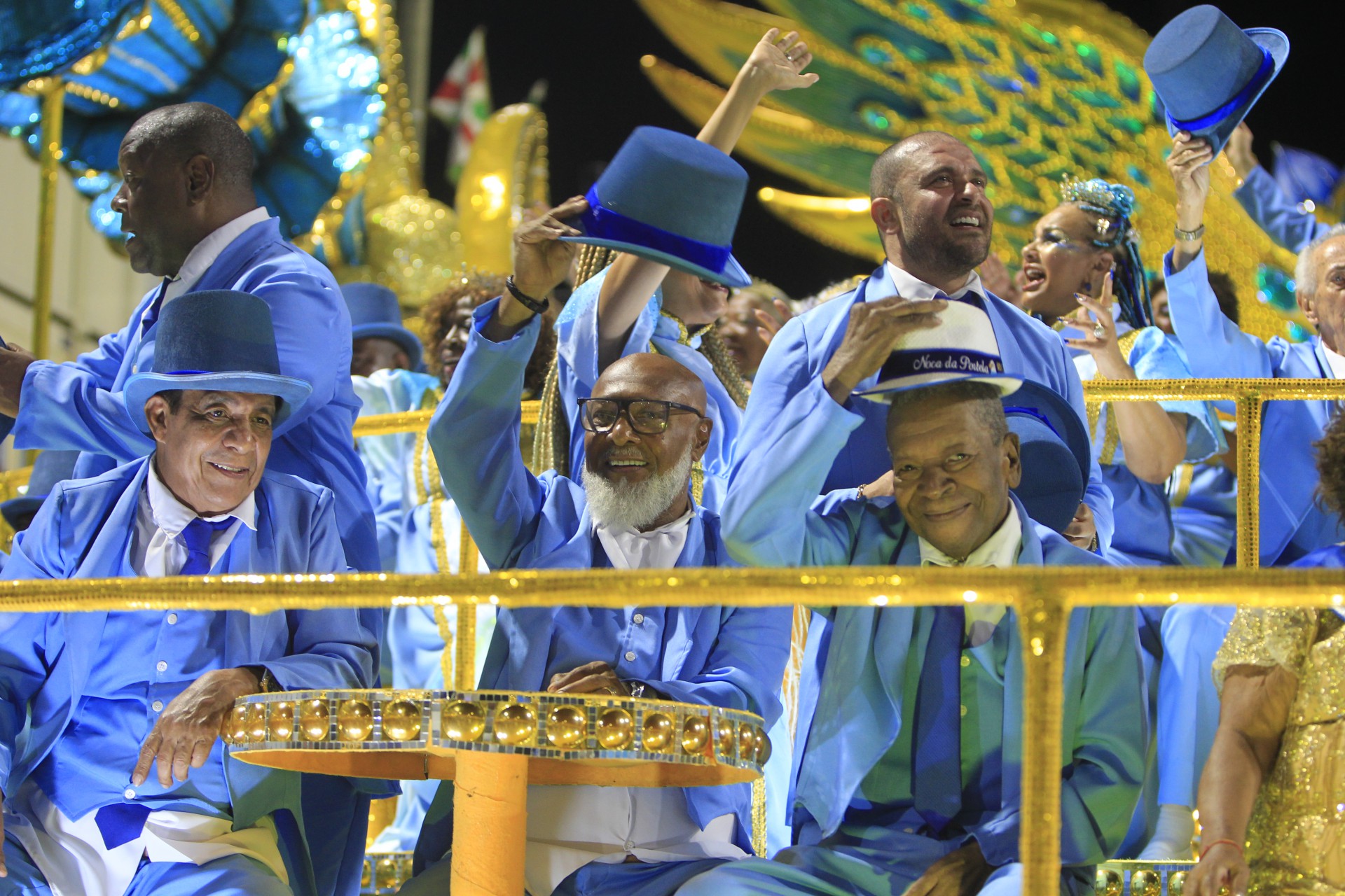 Portela foi a segunda escola a desfilar no segundo dia do Especial - Reginaldo Pimenta / Agencia O Dia