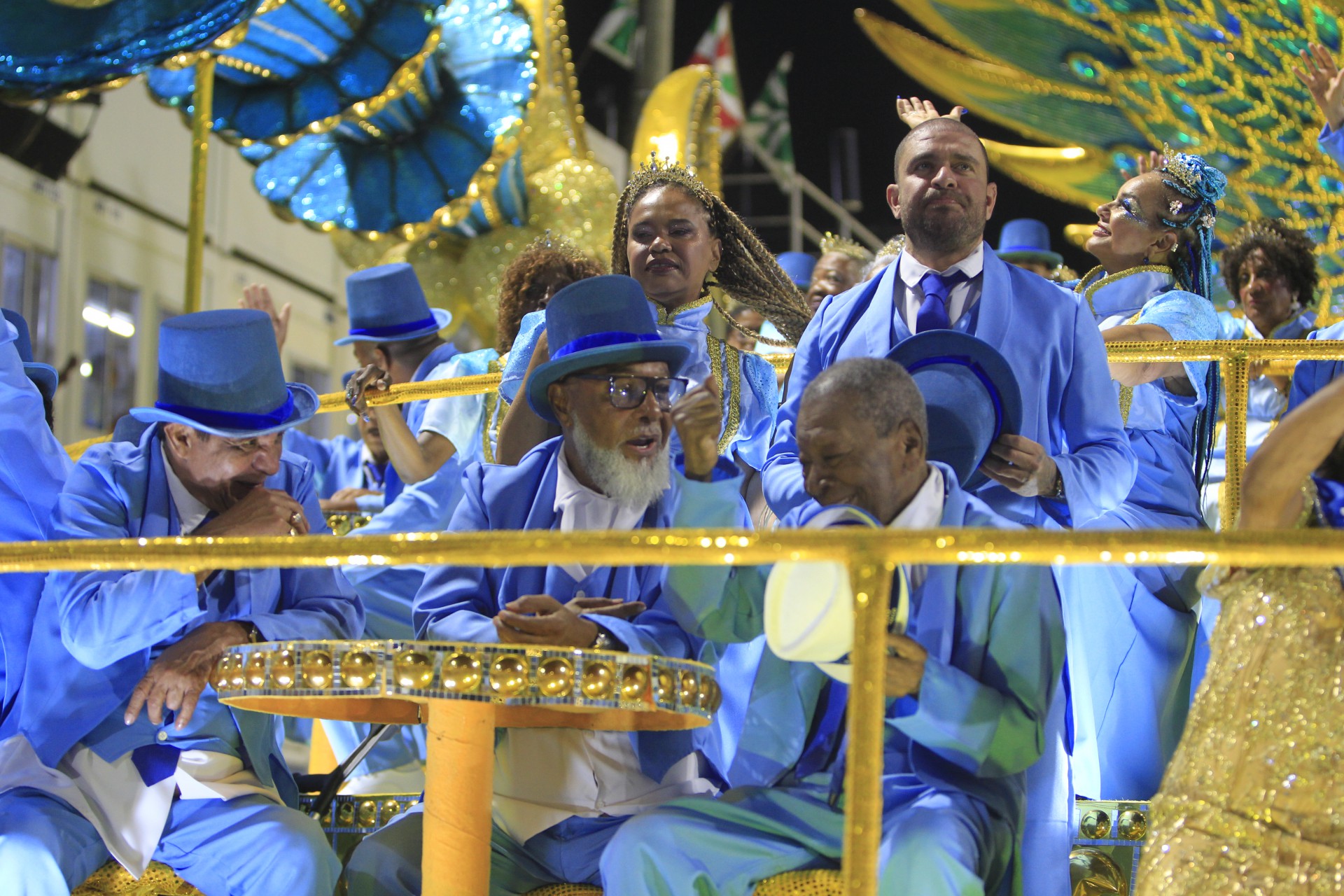Portela foi a segunda escola a desfilar no segundo dia do Especial - Reginaldo Pimenta / Agencia O Dia
