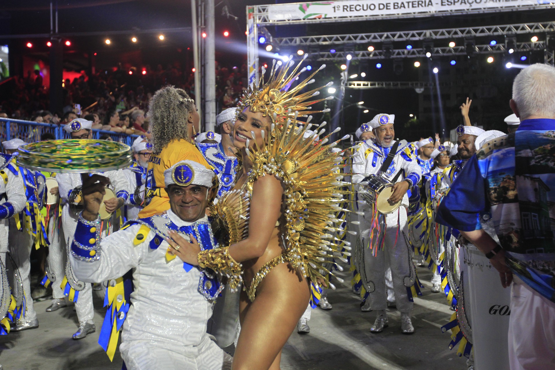 Unidos da Tijuca foi a quarta escola a se apresentar nesse primeiro dia de desfile - Reginaldo Pimenta / Agencia O Dia