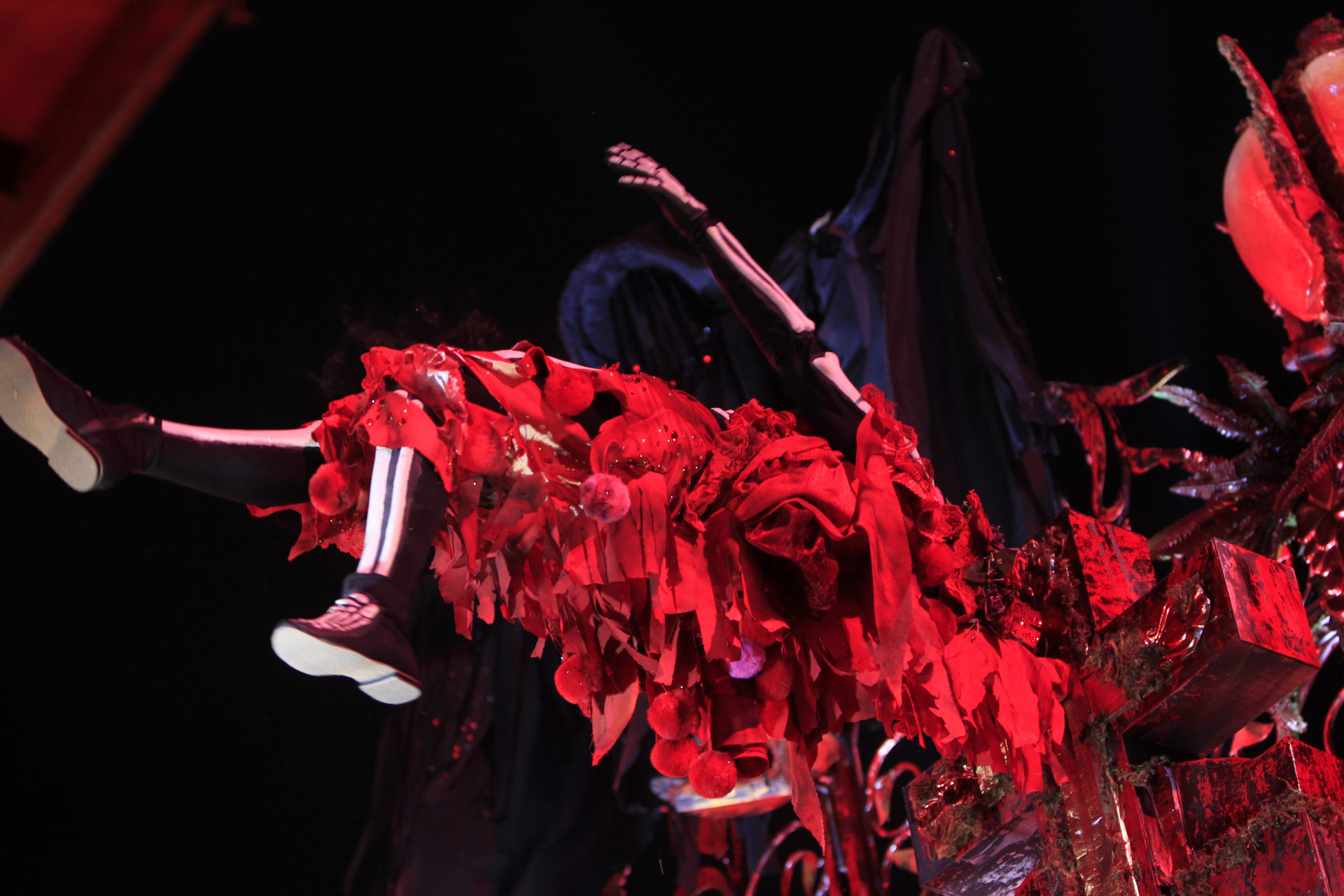 Salgueiro foi a quinta escola a desfilar neste primeiro dia do Especial - Reginaldo Pimenta / Agencia O Dia