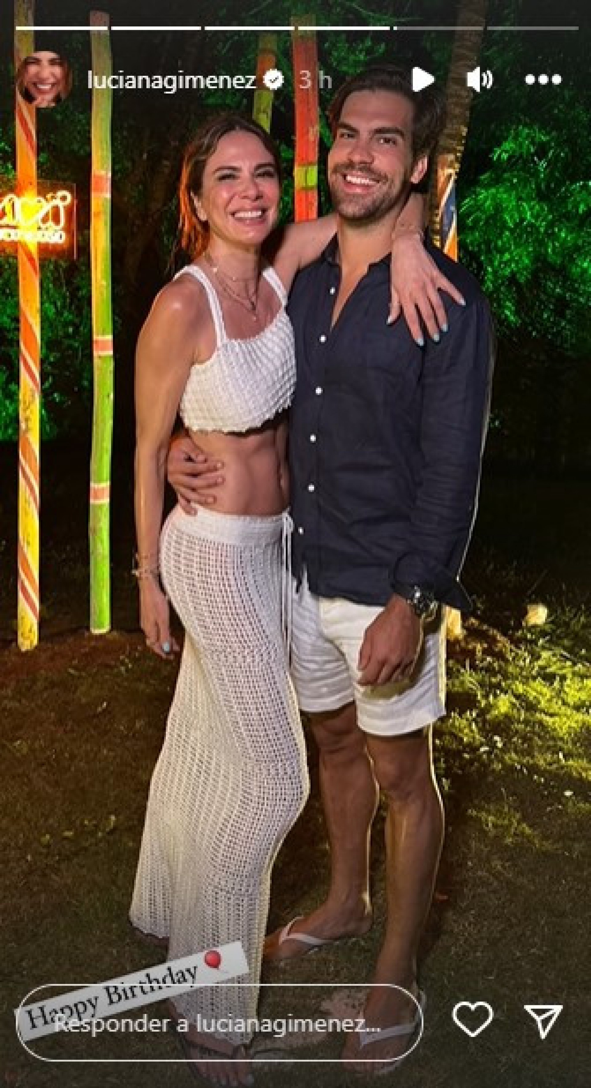 Luciana Gimenez celebra aniversário do namorado - Reprodução Internet