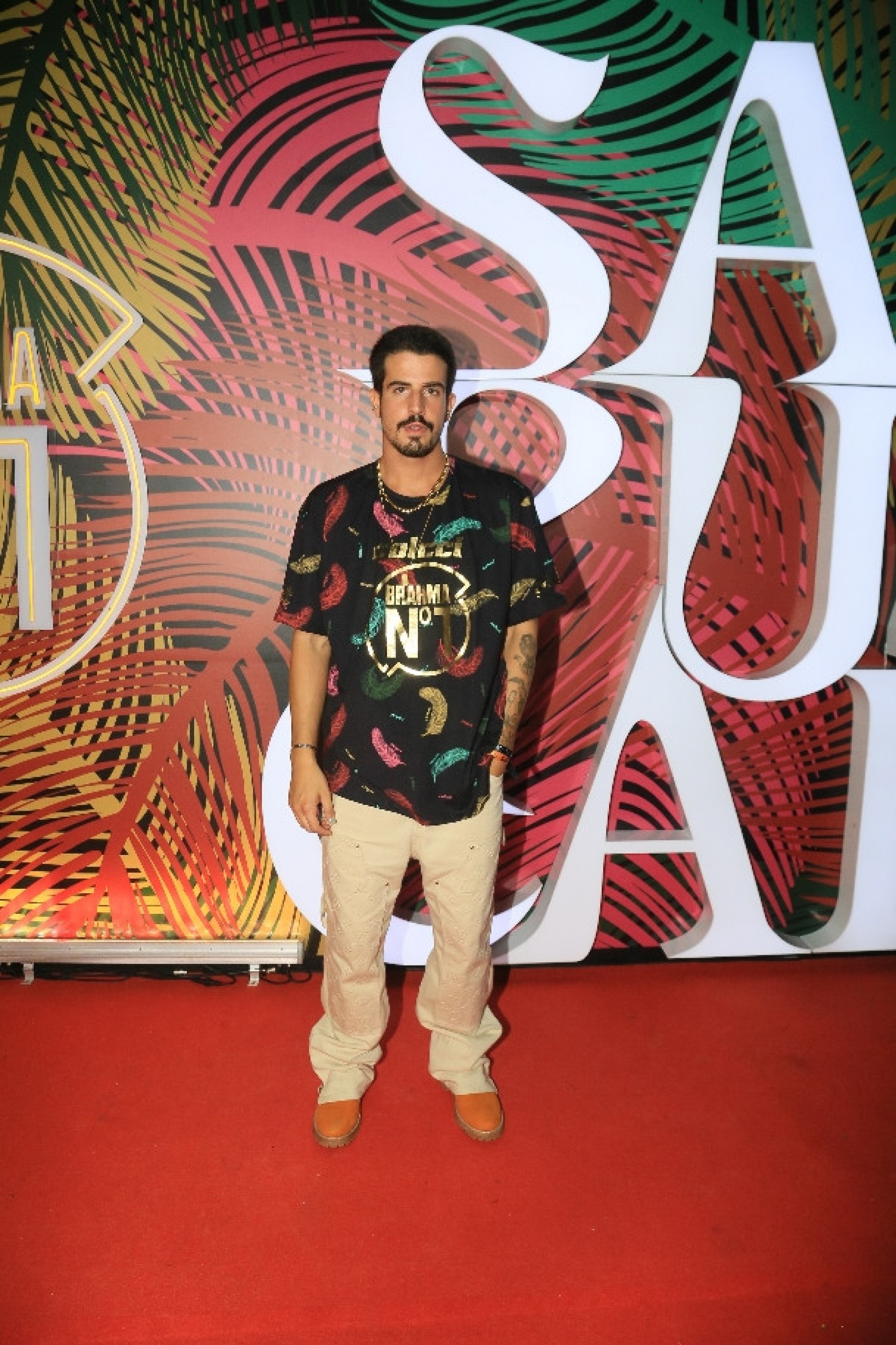 Enzo Celulari curte camarote na Marquês de Sapucaí - JC Pereira / Agnews