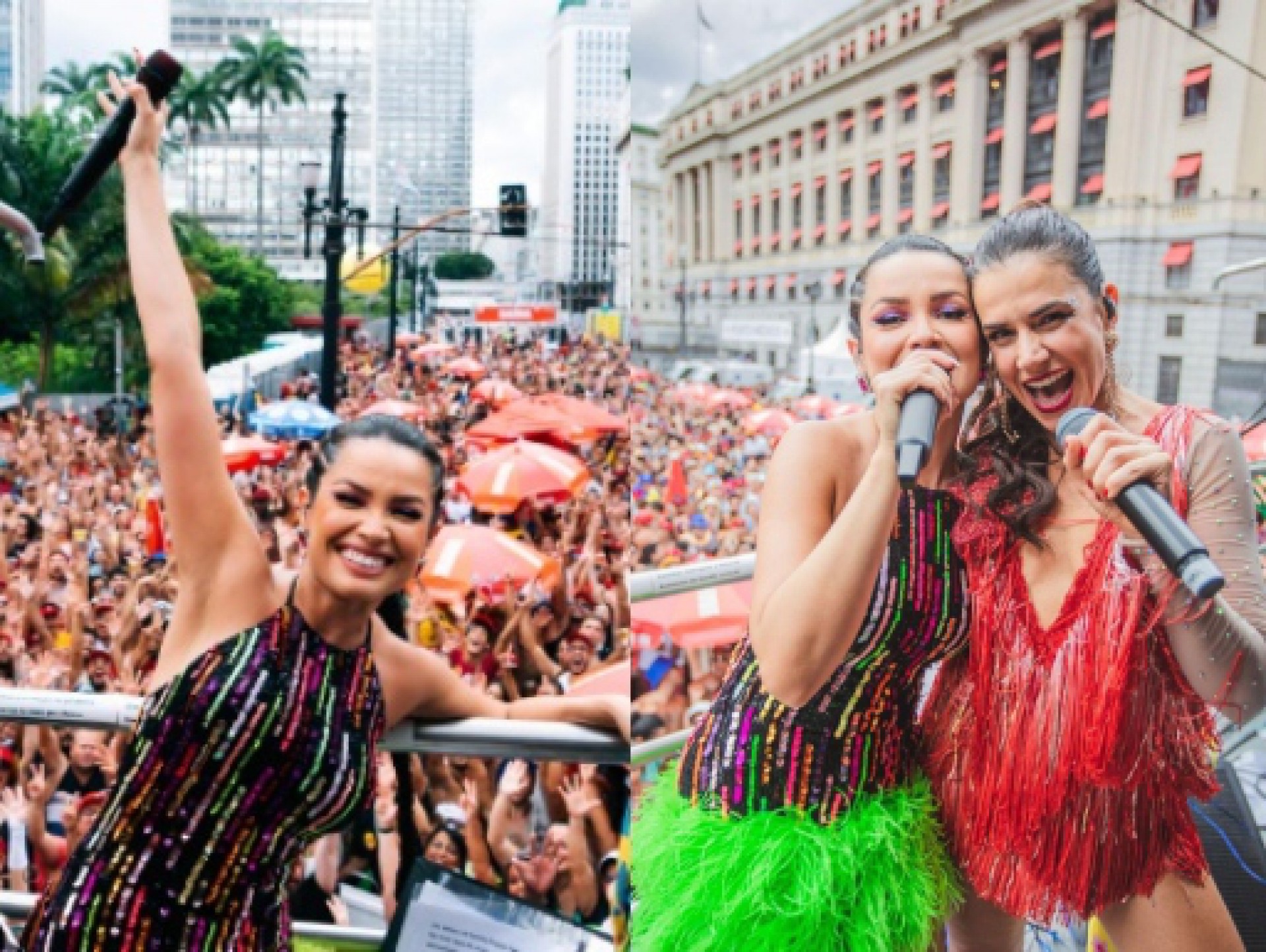 Juliette e Mariana Aydar - Reprodução do Instagram