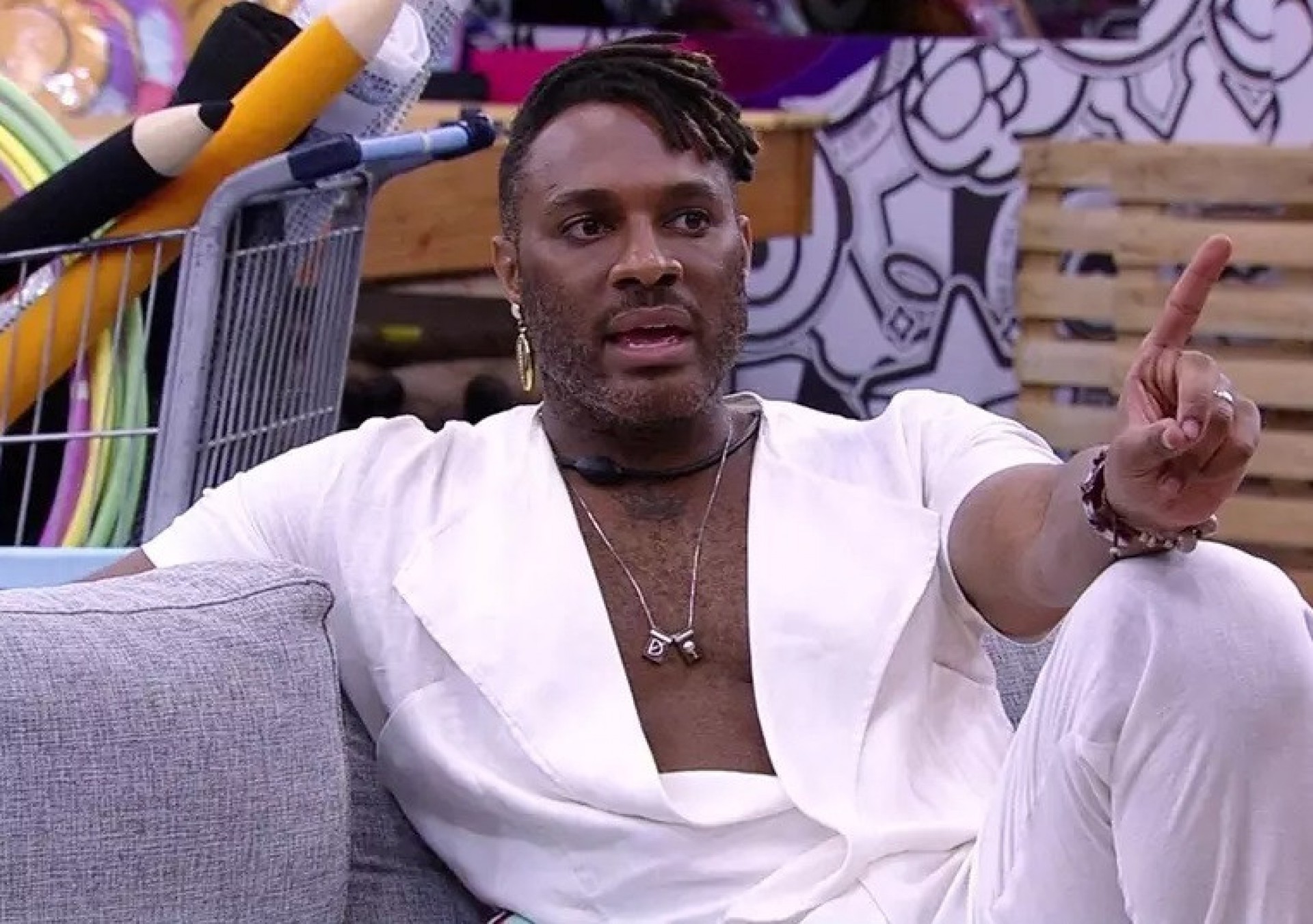 Key, Cristian e Gustavo são preconceituosos ao falarem da religião de Fred Nicácio - Reprodução/Internet