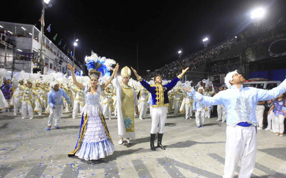 Portela foi a segunda escola a desfilar no segundo dia do Especial