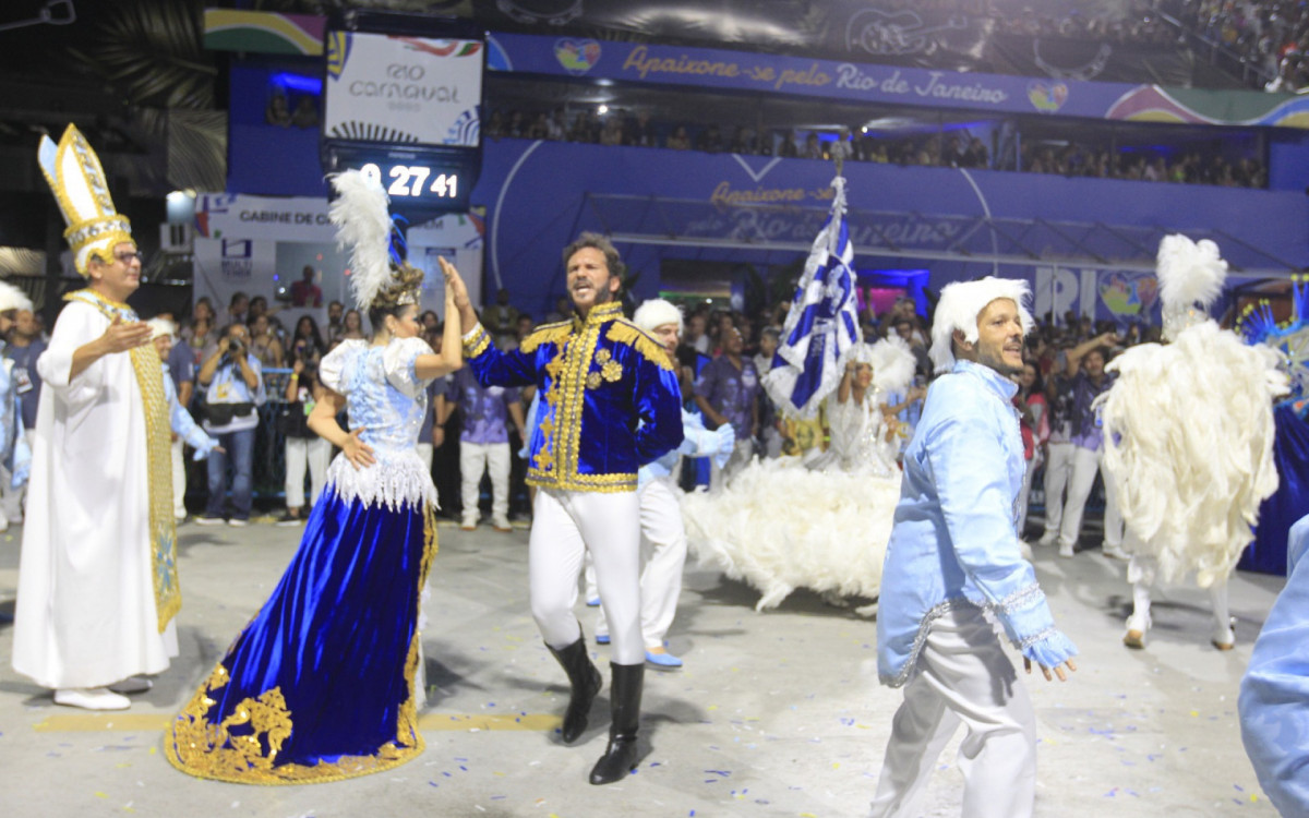 Portela foi a segunda escola a desfilar no segundo dia do Especial