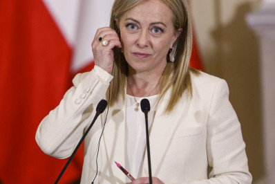 Primeira-ministra da Itália visita a Ucrânia