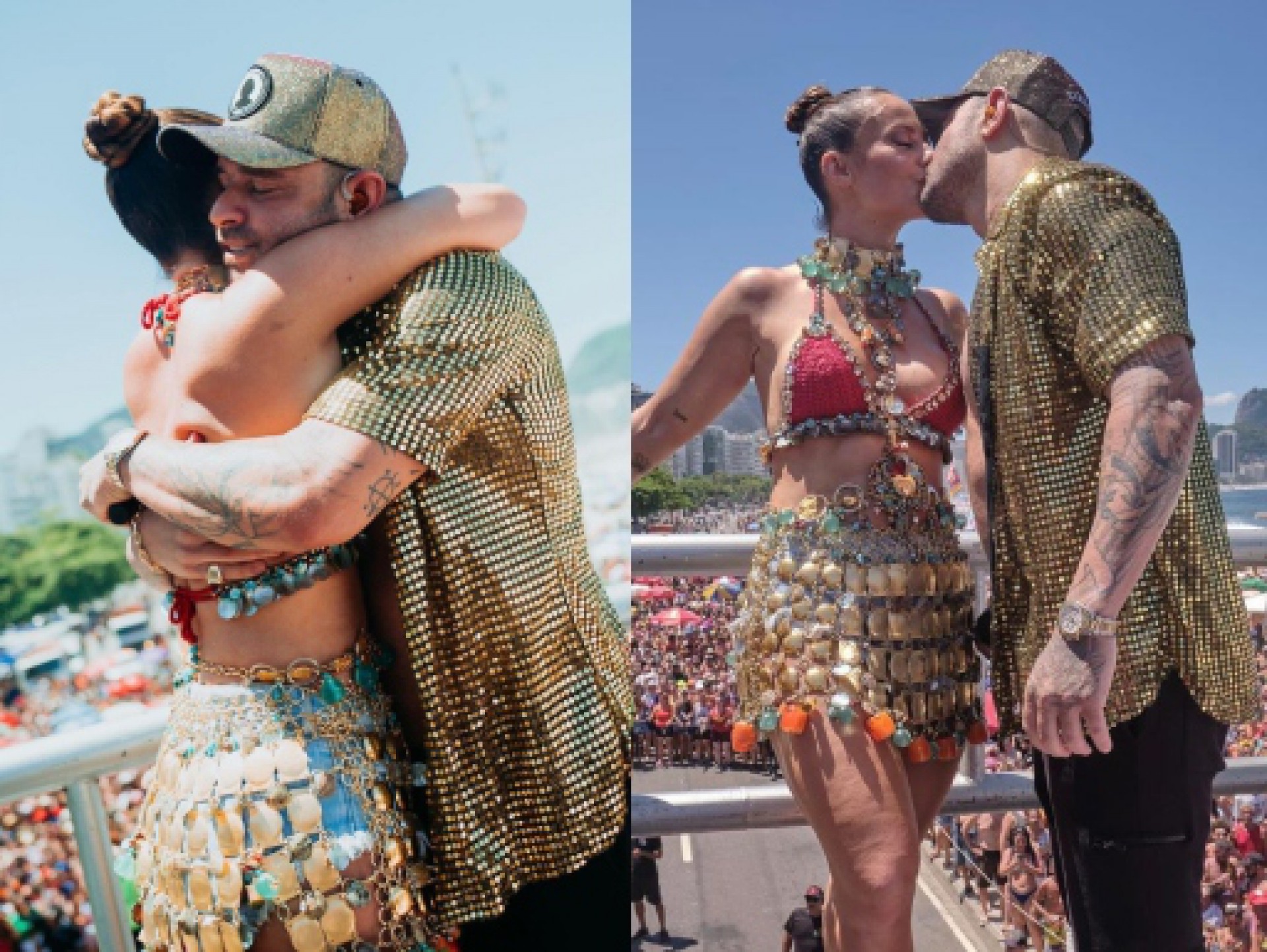 Paolla Oliveira e Diogo Nogueira - Reprodução do Instagram