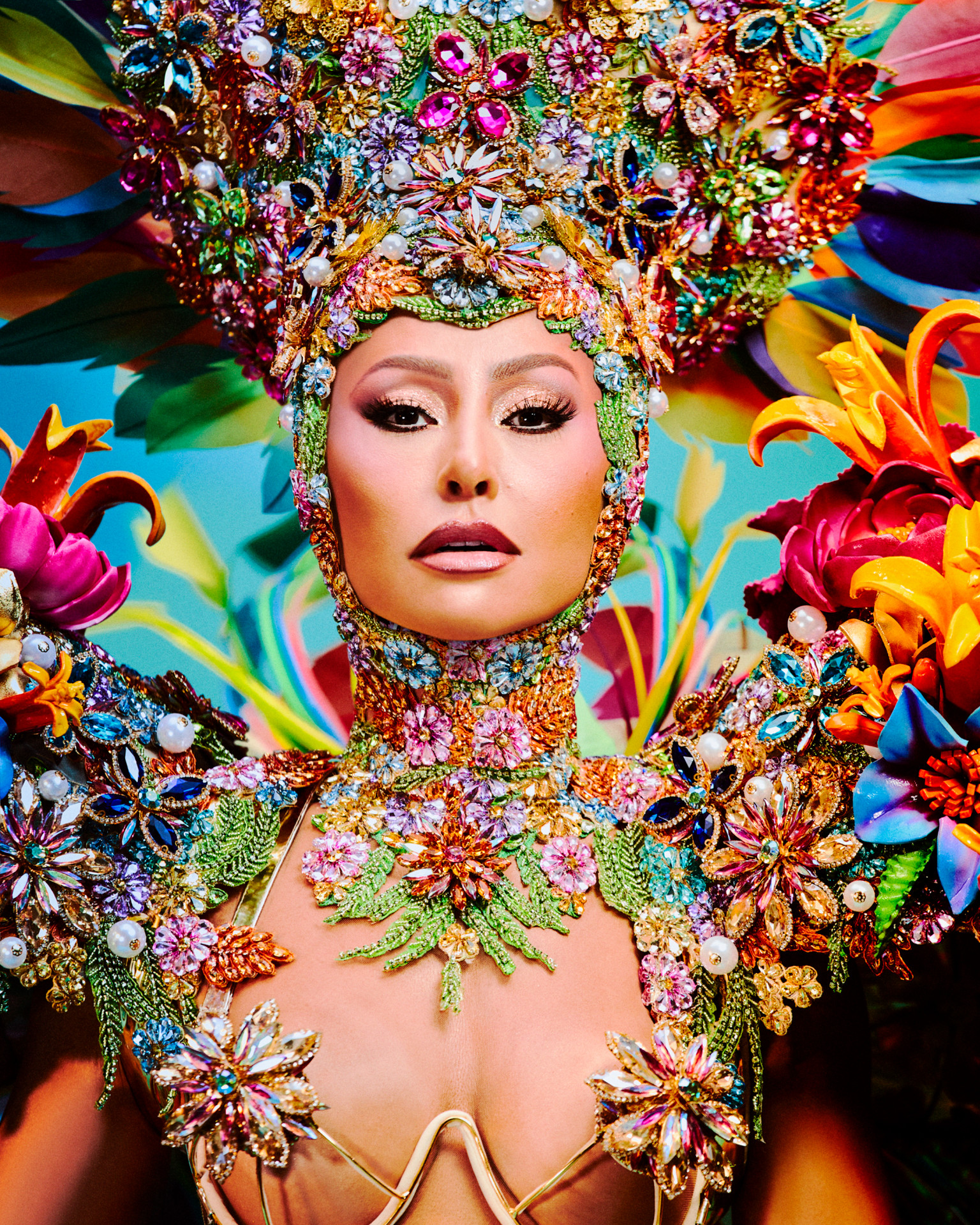 Sabrina Sato em desfile da Vila Isabel