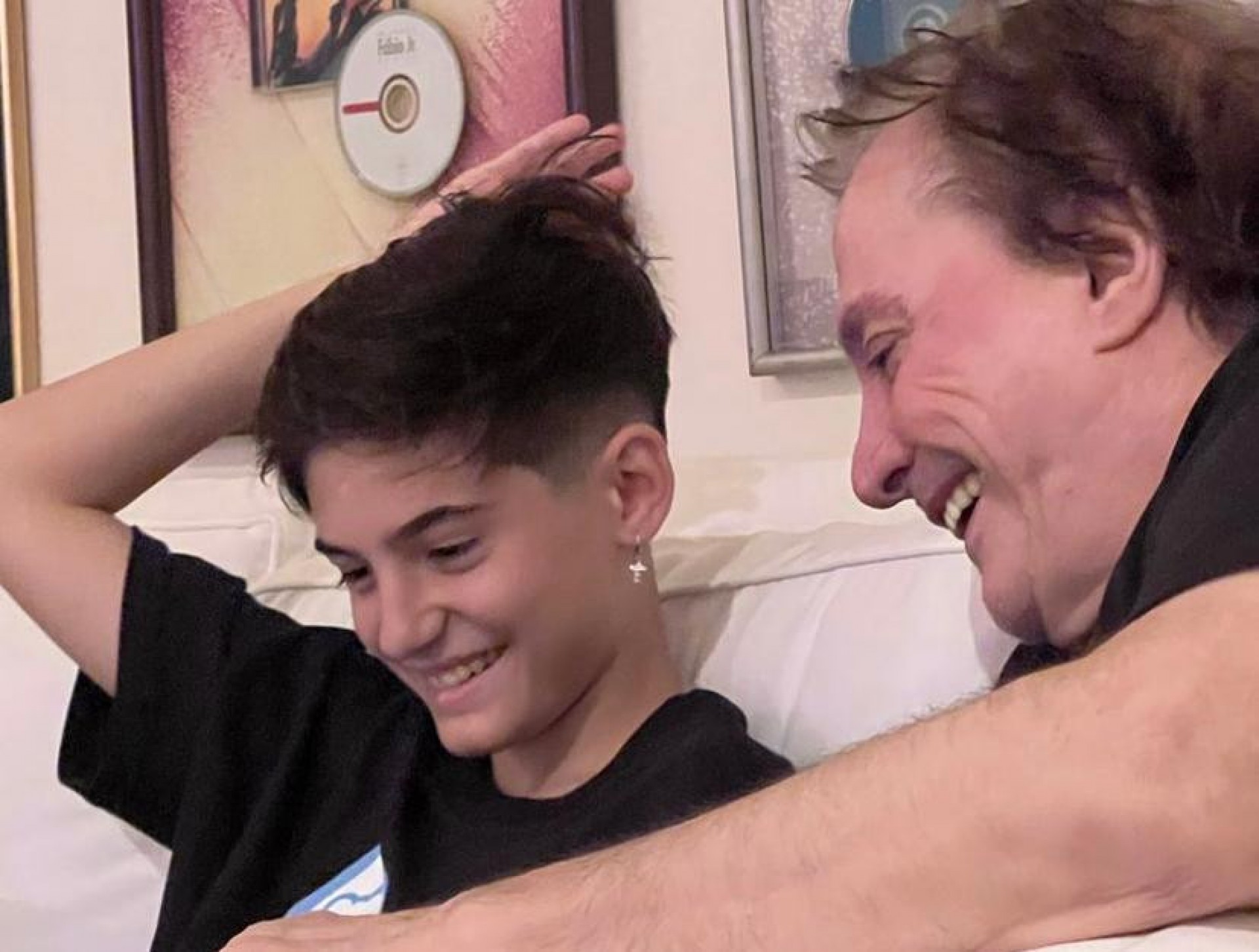 Fábio Jr. parabeniza filho caçula pelo aniversário - Rerodução / Instagram