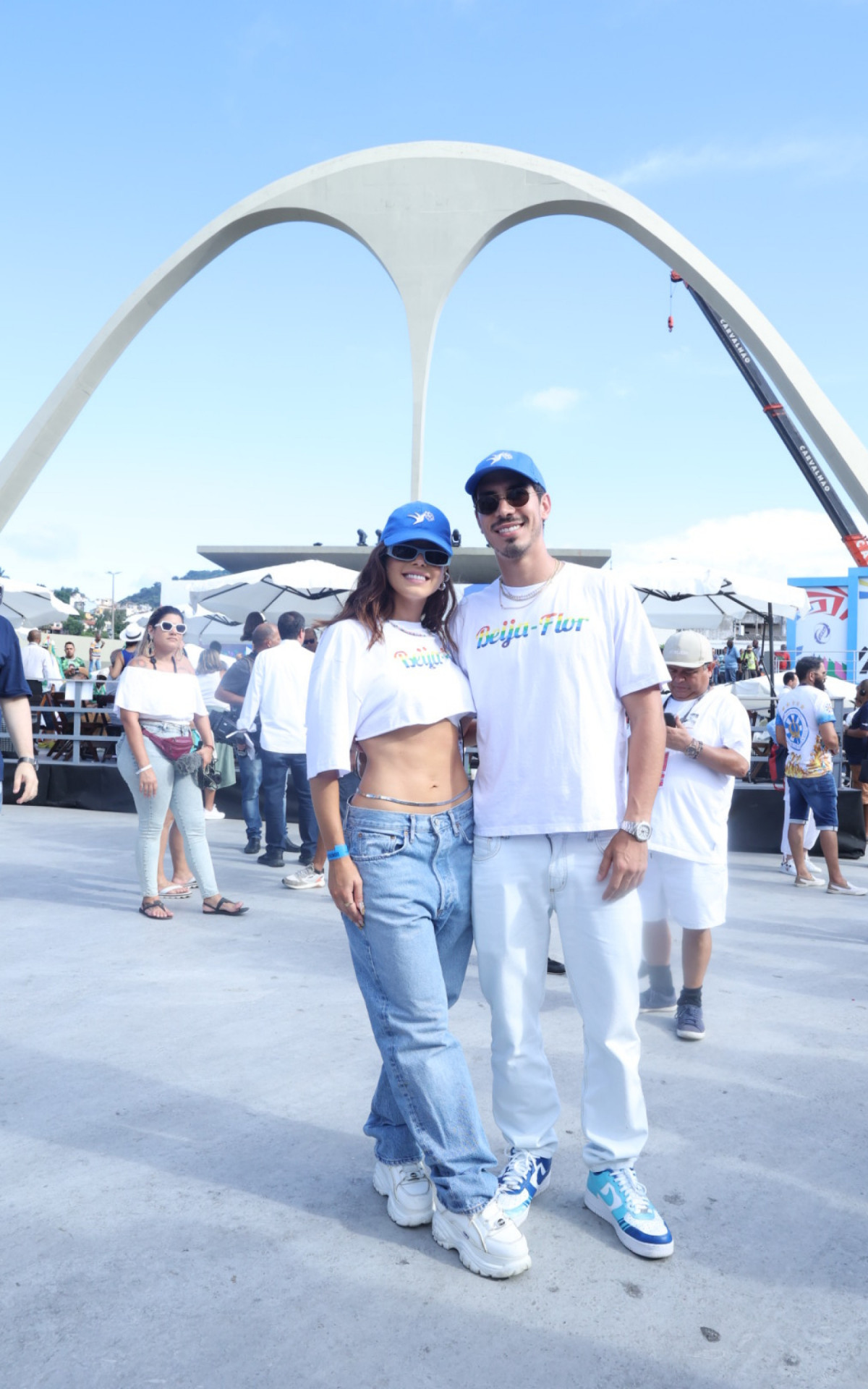 Giovanna Lancellotti e o namorado, Gabriel O.David