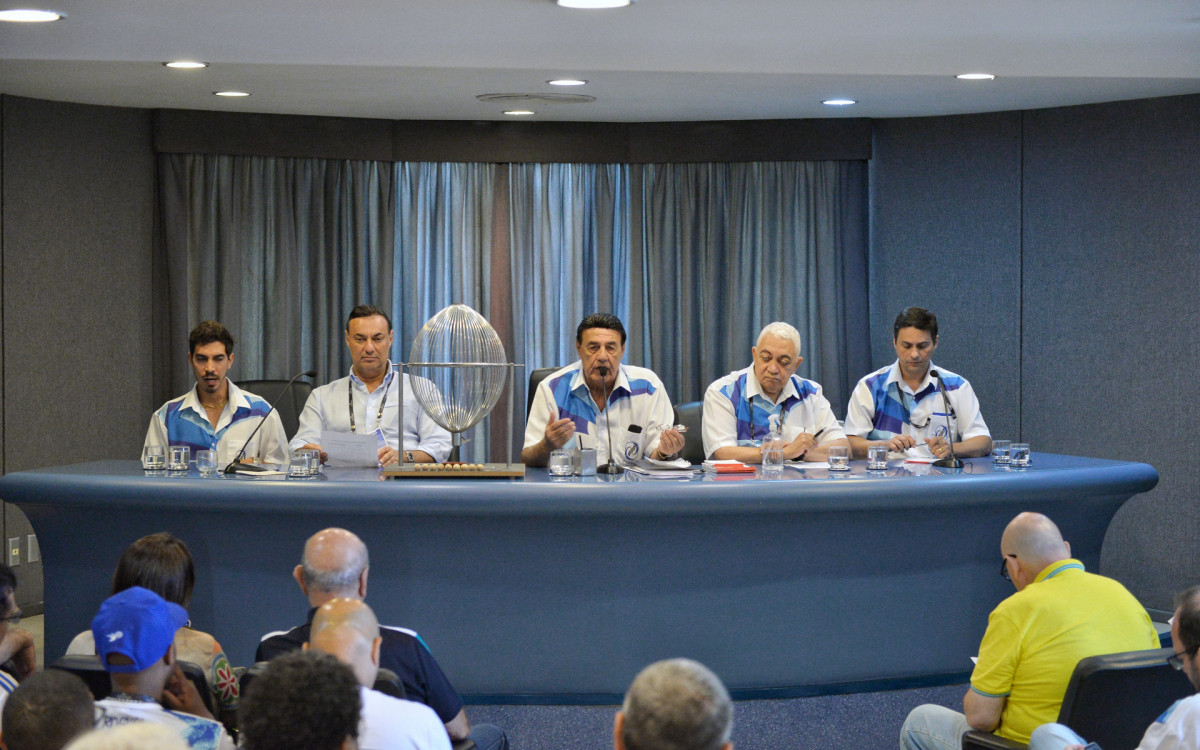 Os quesitos foram sorteados nesta quarta no Centro do Rio -                                     