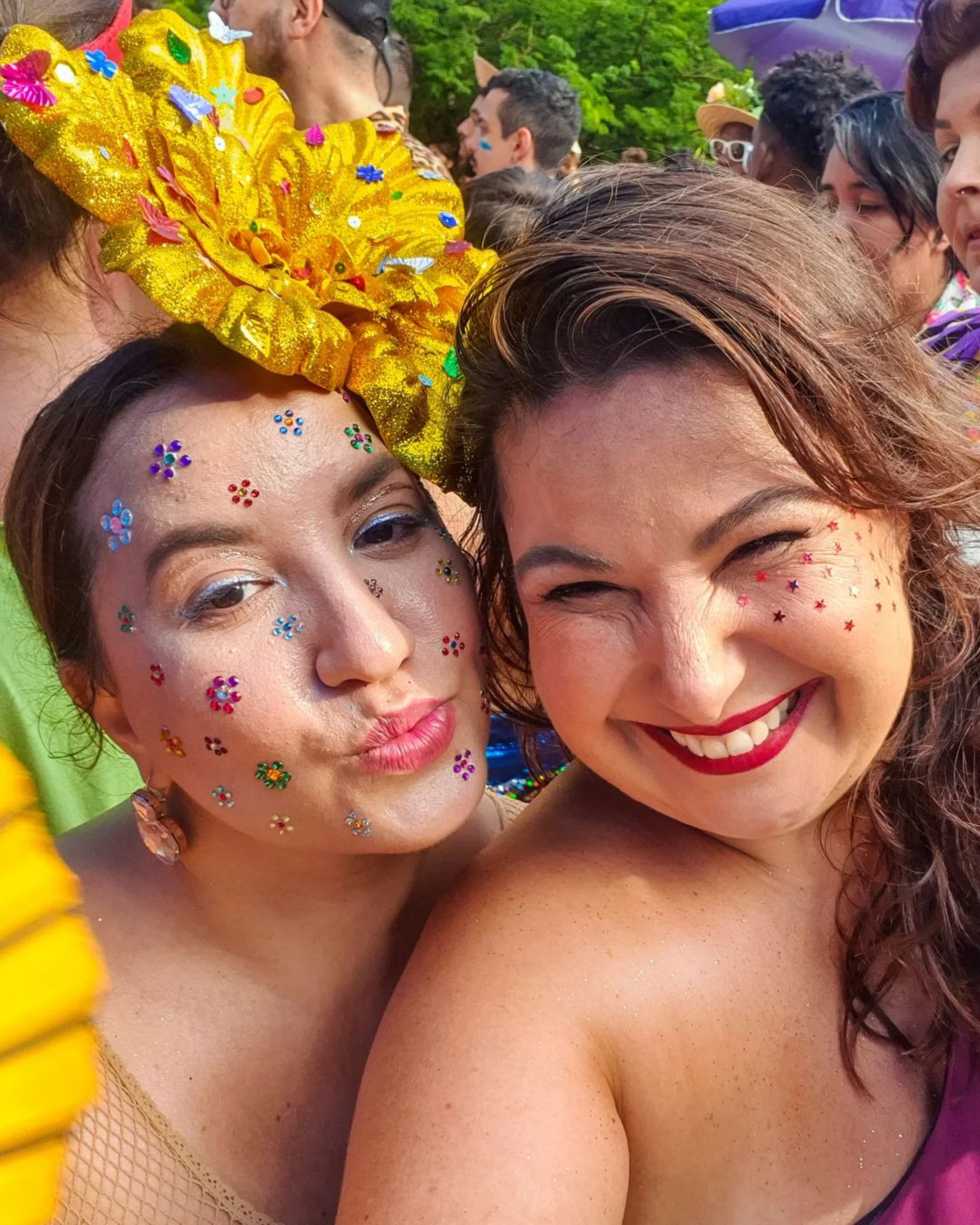 Mariana Xavier compartilha registros de blocos na quarta-feira de cinzas - Reprodução Internet