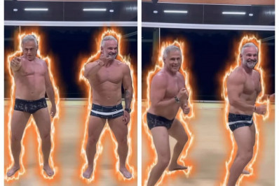 Oscar Magrini e Mateus Carrieri alvoroçam fãs após dançarem música de Leo Santana na web