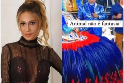 Luisa Mell critica uso de penas de animais no Carnaval 2023: 'Beleza não justifica maldade'