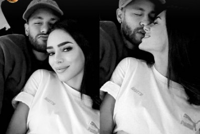 Bruna Biancardi publica cliques românticos com Neymar