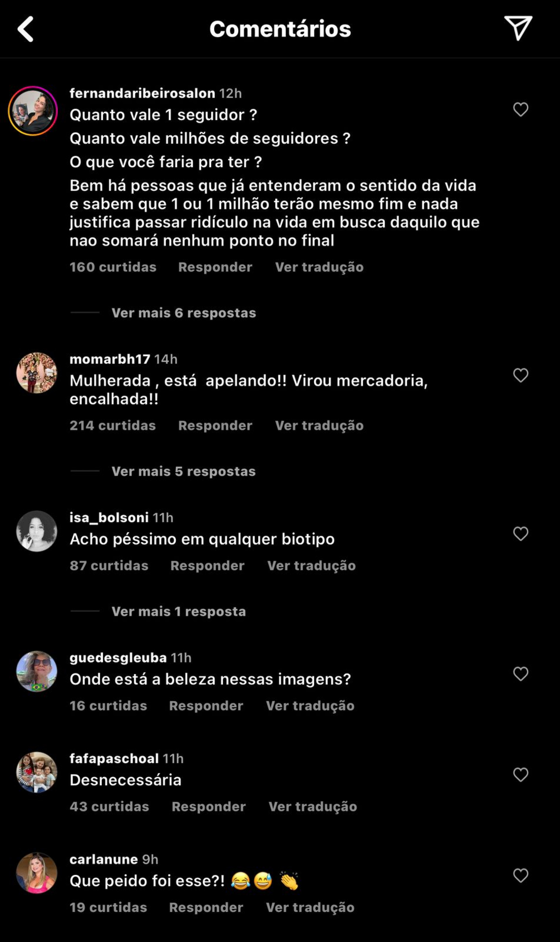 Coment&aacute;rios sobre o look de JojoTodynho - Reprodu&ccedil;&atilde;o Internet