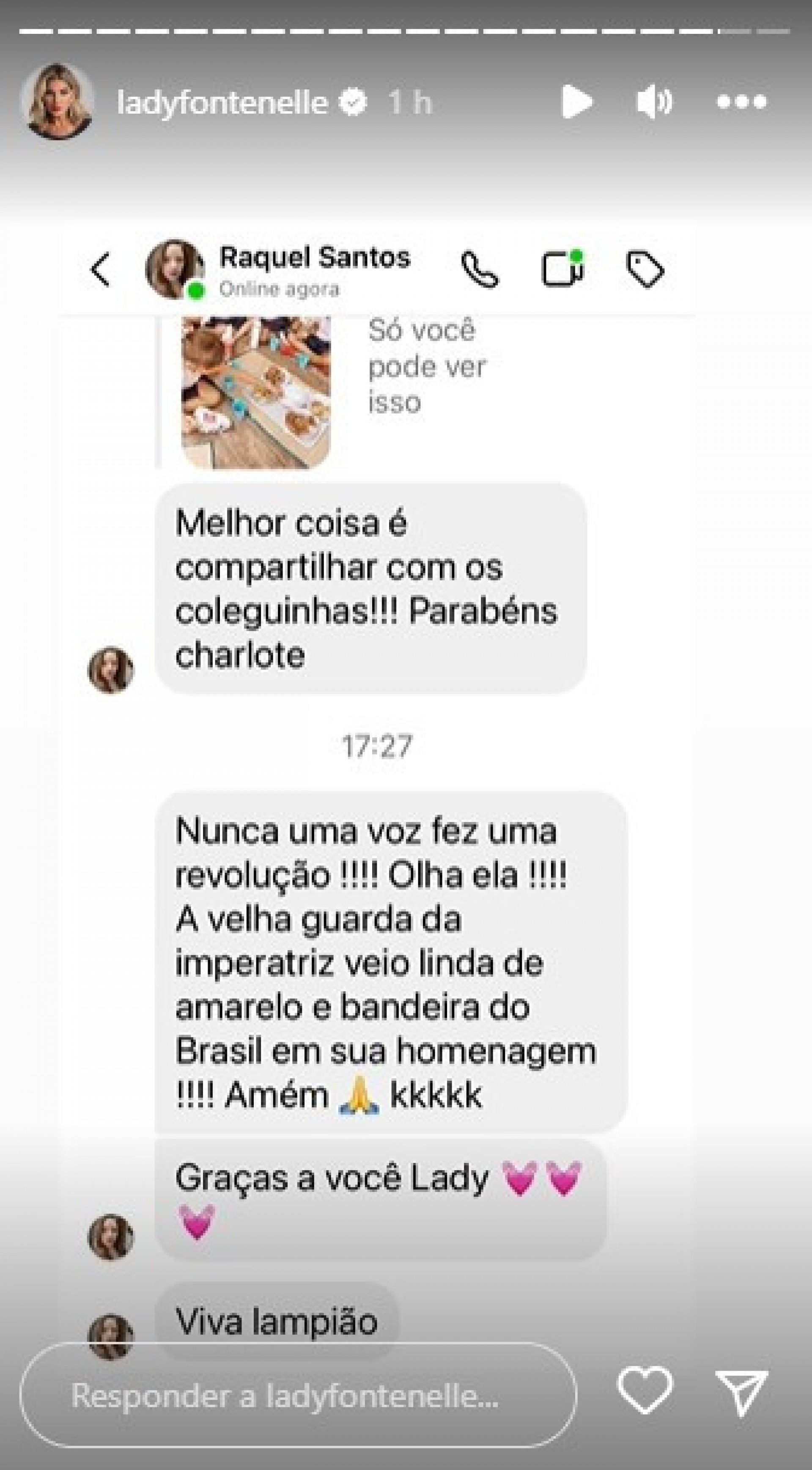 Antonia Fontenelle comentou o título da Imperatriz Leopoldinense - Reprodução Internet