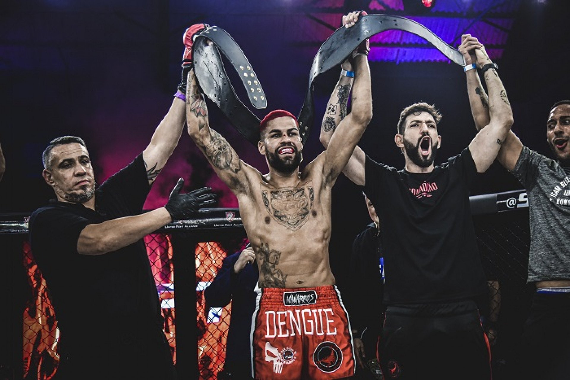 Dengue Silva deu show no SFT 39 em disputa de título Xtreme  - (Foto: Eduardo Rocha)