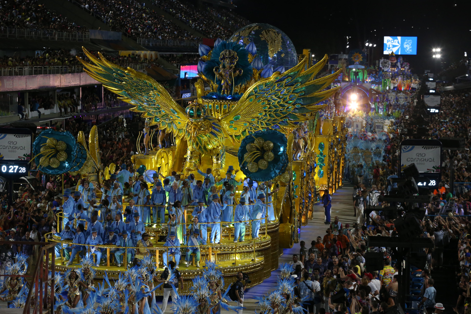 Águia da Portela: o maior símbolo do Carnaval carioca - Cleber Mendes / Agência O Dia