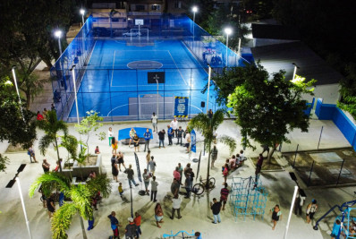 Nilópolis reforma Praça Beija-Flor