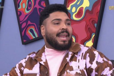 Paulo Vieira ironiza Key Alves e Gustavo no 'Big Terapia': 'Medo de preto batendo palma'