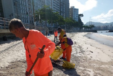 Prefeitura de Niterói recolhe 153 toneladas de lixo durante Carnaval