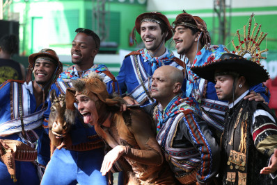 Componentes da Imperatriz e moradores de Ramos vivem ressaca alegre do campeonato