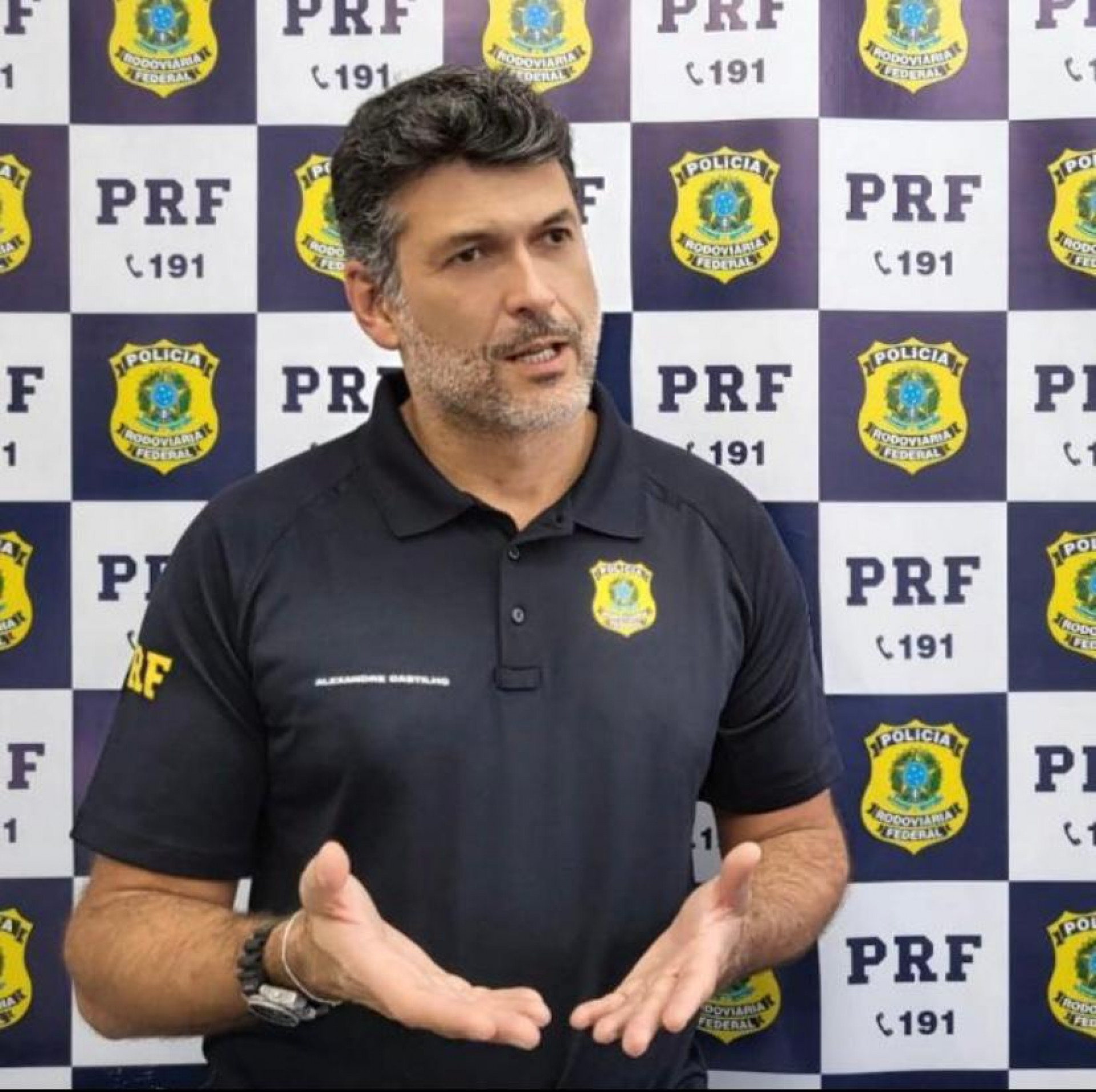 Inspetor Alexandre Castilho da Coordena&ccedil;&atilde;o de Comunica&ccedil;&atilde;o Institucional da Pol&iacute;cia Rodovi&aacute;ria Federal e Especialista em Seguran&ccedil;a no Transito - Arquivo Pessoal/Whatsapp