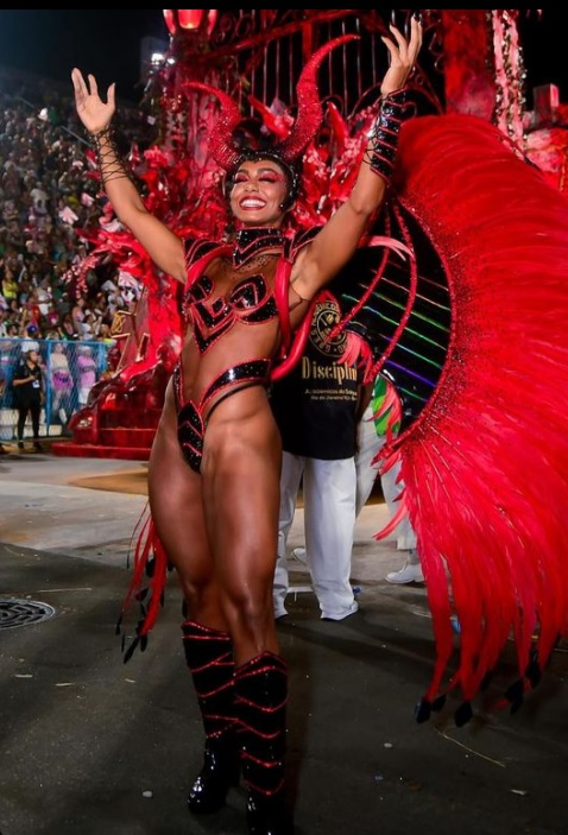 Dandara Mariana desfilou como musa do Salgueiro no Carnaval deste ano - Reprodução do Instagram