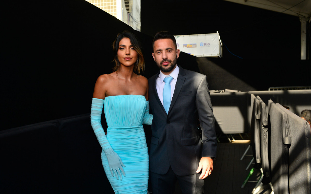 Mar&iacute;lia Nery e Everton Ribeiro