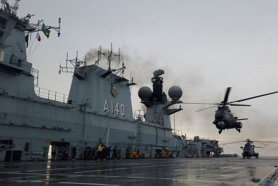 Hospital de Campanha da Marinha inicia atendimentos em São Sebastião