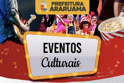 Eventos culturais neste fim de semana, em Araruama