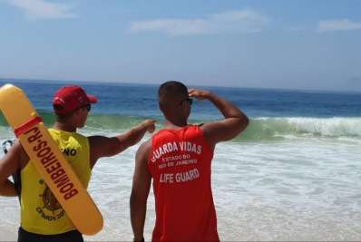 Salva-vidas se desdobram em ações no litoral norte do Estado e orientam para evitar afogamentos