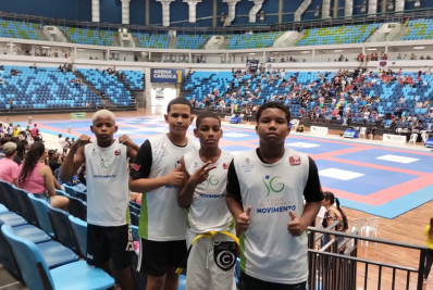 Atletas do São Gonçalo em Movimento sobem no pódio em campeonato